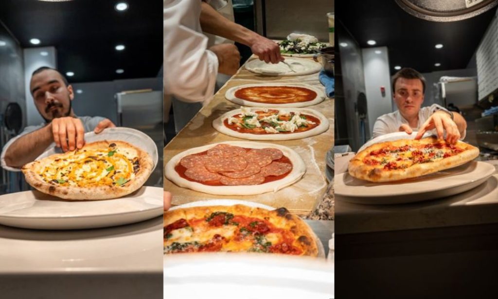 Handcrafted pizzas at Faro located in the Oak Bay Beach Hotel in Oak Bay, BC